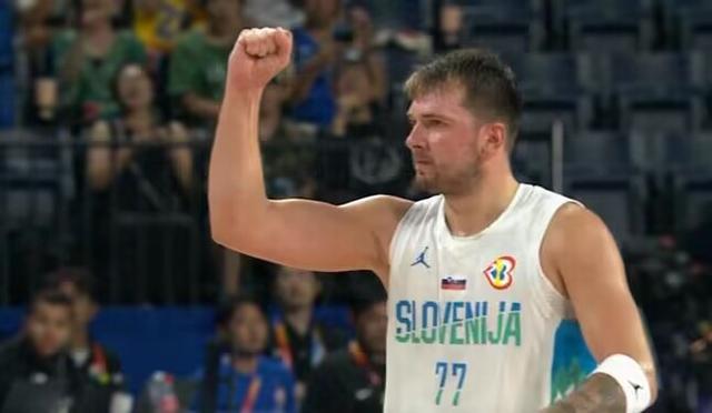 斯洛文尼亞遭遇困境，東契奇雖獨攬兩連轟73分，球隊小組賽仍遭兩連敗