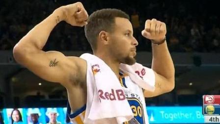 庫(kù)里賽季體重增至200磅，新秀時(shí)期的輕盈已蛻變?yōu)槌墒斓闹亓考?jí)力量