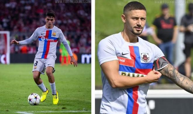 瑞士第四級(jí)別球隊(duì)YF尤文圖斯改穿巴薩球衣比賽，隊(duì)徽與廣告成亮點(diǎn)