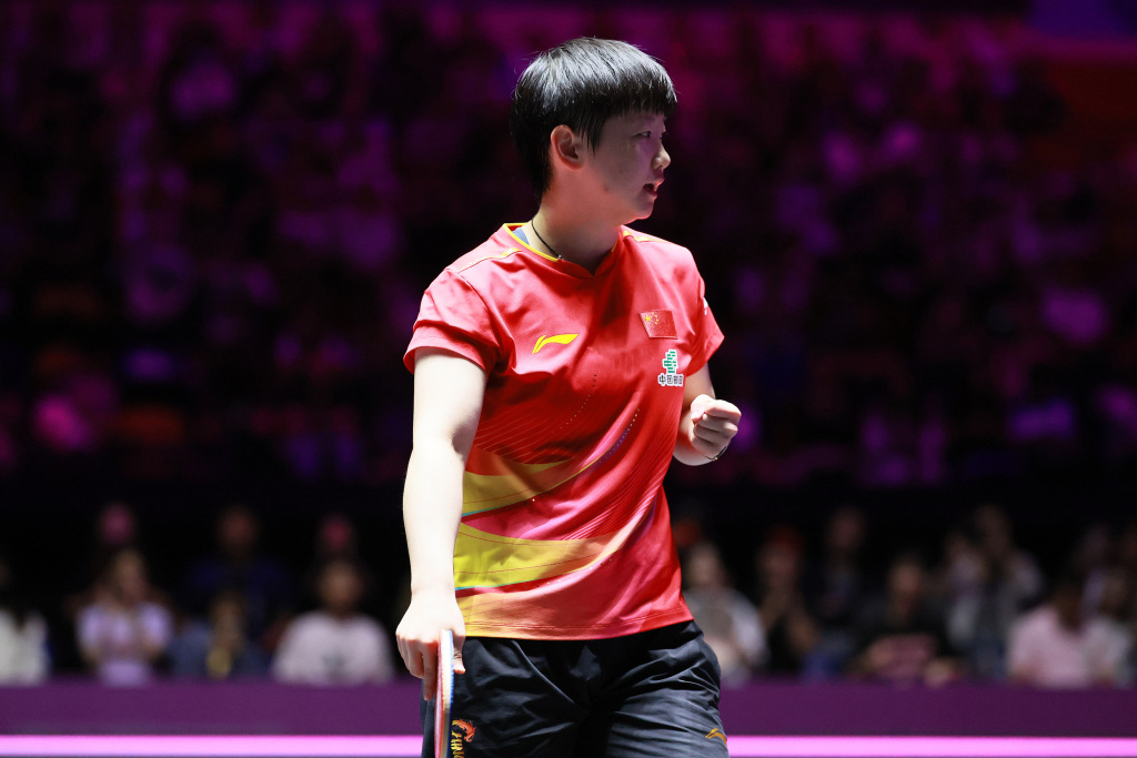 王曼昱閃耀橫濱賽場，勇奪WTT冠軍賽桂冠