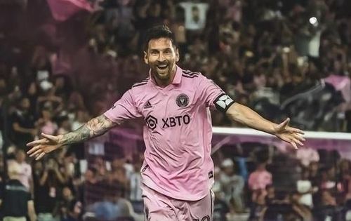 梅西生涯MLS季后賽首秀，熱身中的籃球巨星與足球傳奇的碰撞