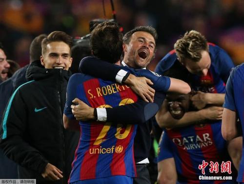 恩里克主帥生涯再創(chuàng)輝煌，第二次一年奪五冠，重溫2015年巴薩輝煌歲月