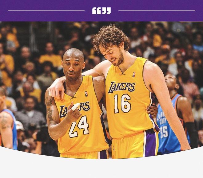 一輩子的好兄弟！加索爾為科比獻(xiàn)上生日祝福，我永遠(yuǎn)想念你