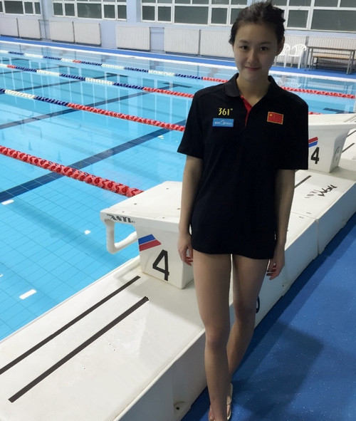 劉湘，泳壇第一美女閃耀NBA，體壇女神大賽中的神顏暴擊