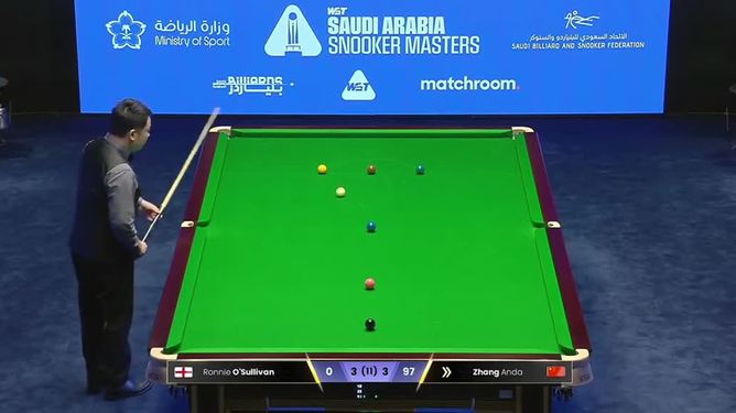 斯諾克沙特大師賽，火箭驚天逆轉(zhuǎn)，四賽點(diǎn)勝常冰玉，斯佳輝閃耀賽場(chǎng)