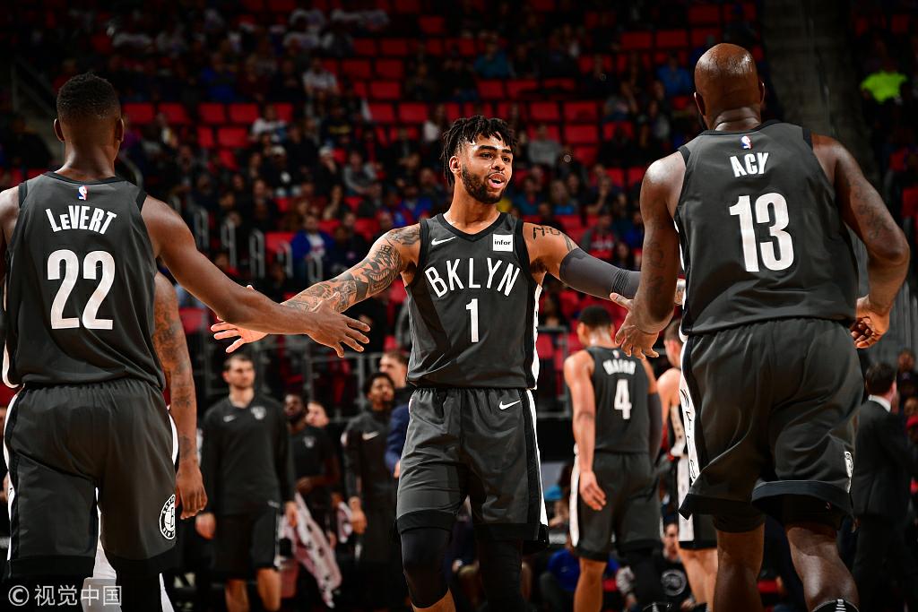 拉塞爾半場火熱表現(xiàn)助力籃網(wǎng),NBA流言板熱議不斷